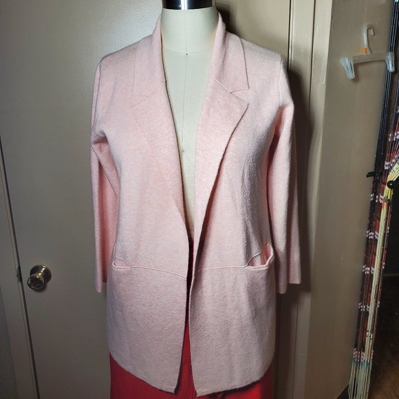 Cobble Lane Soft Tunic Blazer Sweater XL - Cardigan - Picture 2 of 11